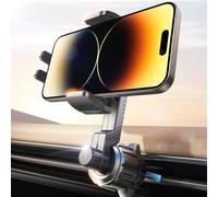 LISEN Phone Holder for Cars - Never Blocking Air Vent Car Phone Holder, 360° Rotation Universal Mobile Holder Car Phone Mount for iPhone 16 Pro Max Plus 15 14 13 12 Samsung Galaxy S25 S24 Ultra