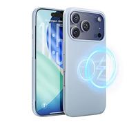 LISEN Slim-Fit for iPhone 17 Pro Case with MagSafe [Thinner than 1mm & N52 Magnetic Force] Silky Smooth Touch, Protective Anti-Scratch Shockproof Phone Case for iPhone 17Pro Cover 6.3 Inch, Deep Blue