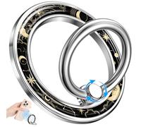 LISEVO Phone Ring Holder Compatible with MagSafe - Magnetic Cell Phone Grip Magnet Removable Finger Ring Grip Stand for Women Girls Cute Girly Sun Moon Sign for iPhone 13 14 15 16 17 Pro Max Plus Air