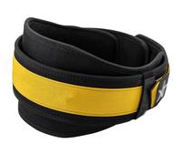 LISHAOHU Belt For Weighted Pull Ups,gym Belts,Velcro, Split Design For Men's And Women's Fitness Squats And Stretches(Yellow,L)