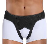 LISHAOHU Scrotal Support For Men After Surgery,hernia Belts For Women,Post-surgical Abdominal Adhesive, Breathable Fabric, Adjustable Belt For Unilateral/bilateral Groin(L)