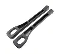 LISHAOWUDI 2PCS/Set Vehicle Mounted Gap Leak Proof Filling Strip for Dacia Duster 2013-2017 (facelift 2013), Seat Crevice Gap Filler Car Seat Accessory,Bla-ck