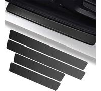 LISHAOWUDI 4 Pcs Car Sill Protectors Strips for Toyota Corolla Touring Sports 12 (XII) E210 I 2018-2023, Carbon Fiber Stickers Scuff Guard Car Door Sill Protector Car Sill Protector