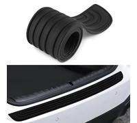 LISHAOWUDI Car Trunk Protection Strip for Seat Ateca I 2016-2020, Rear Bumper Protector Strip Car Rear Bumper Protector Car Bumper Protector,Black-(104cm-9cm)