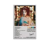 LISHDUNS Chappell Roan Posters The Rise And Fall Ofa Midwest Princess Album Poster Bedroom Living Room Wall Decor Poster Aesthetics Art Deco 08x12inch(20x30cm) Unframe-style