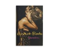 LISHDUNS Erykah Badu Posters Baduizm Album Poster Bedroom Living Room Wall Decor Poster Aesthetics Art Deco 20x30inch(50x75cm) Unframe-style