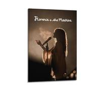 LISHDUNS Florence And The Machine Music Poster Bedroom Living Room Wall Decor Poster Aesthetics Art Deco 08x12inch(20x30cm) Frame-style