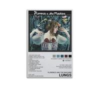 LISHDUNS Florence And The Machine Posters Lungs Album Poster Bedroom Living Room Wall Decor Poster Aesthetics Art Deco 08x12inch(20x30cm) Unframe-style