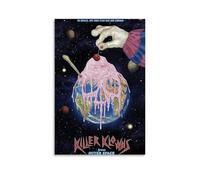 LISHDUNS Killer Klowns from Outer Space Movie Poster Bedroom Living Room Wall Decor Poster Aesthetics Art Deco 16x24inch(40x60cm) Unframe-style