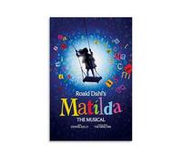 LISHDUNS Matilda The Musical Movie Poster Bedroom Living Room Wall Decor Poster Aesthetics Art Deco 12x18inch(30x45cm) Unframe-style