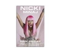 LISHDUNS Nicki Minaj Posters Pink Friday Album Poster Bedroom Living Room Wall Decor Poster Aesthetics Art Deco 20x30inch(50x75cm) Unframe-style