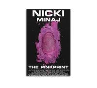 LISHDUNS Nicki Minaj Posters The Pinkprint Album Poster Bedroom Living Room Wall Decor Poster Aesthetics Art Deco 16x24inch(40x60cm) Unframe-style
