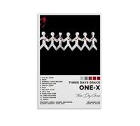 LISHDUNS One-X by Three Days Grace Album Poster Bedroom Living Room Wall Decor Poster Aesthetics Art Deco 12x18inch(30x45cm) Unframe-style
