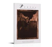 LISHDUNS Pixies Posters Surfer Rosa Album Poster Bedroom Living Room Wall Decor Poster Aesthetics Art Deco 08x12inch(20x30cm) Frame-style