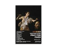 LISHDUNS Pray For Paris by Westside Gunn Album Poster Bedroom Living Room Wall Decor Poster Aesthetics Art Deco 16x24inch(40x60cm) Unframe-style