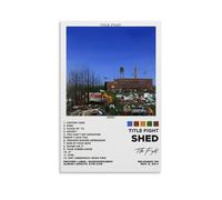 LISHDUNS Shed by Title Fight Album Poster Bedroom Living Room Wall Decor Poster Aesthetics Art Deco 20x30inch(50x75cm) Unframe-style