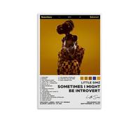 LISHDUNS Sometimes I Might Be Introvert by Little Simz Album Poster Bedroom Living Room Wall Decor Poster Aesthetics Art Deco 24x36inch(60x90cm) Unframe-style