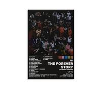 LISHDUNS The Forever Story by JID Album Poster Bedroom Living Room Wall Decor Poster Aesthetics Art Deco 12x18inch(30x45cm) Unframe-style