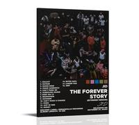 LISHDUNS The Forever Story by JID Album Poster Bedroom Living Room Wall Decor Poster Aesthetics Art Deco 08x12inch(20x30cm) Frame-style