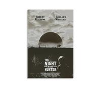 LISHDUNS The Night of The Hunter Movie Poster Bedroom Living Room Wall Decor Poster Aesthetics Art Deco 12x18inch(30x45cm) Unframe-style