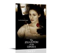 LISHDUNS The Phantom of The Opera Movie Poster Bedroom Living Room Wall Decor Poster Aesthetics Art Deco 12x18inch(30x45cm) Frame-style