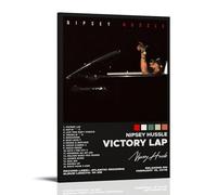LISHDUNS Victory Lap by Nipsey Album Hussle Poster Bedroom Living Room Wall Decor Poster Aesthetics Art Deco 20x30inch(50x75cm) Frame-style