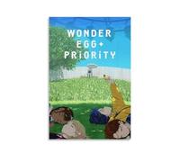 LISHDUNS Wonder Egg Priority Anime Poster Bedroom Living Room Wall Decor Poster Aesthetics Art Deco 12x18inch(30x45cm) Unframe-style