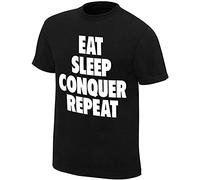 lishen Brock Lesnar Conquer Special Edition Fashion Summer Men's Cotton T Shirt Black L