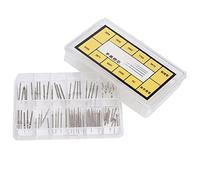 Lisher 10 Types Watch Extension Rod Bar Watch Tool Winding Rod Extension for 2824 2836 2892 2035 PC Movement Watch Crowns Stems, Silver