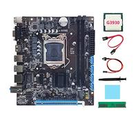 Lisher H110 Desktop Motherboard + G3930 Processor + DDR4 4 GB 2133 MHz RAM + Cable + Switching Cable + Thermal Grease + Thermal Buffer LGA1151