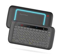 Lisher Keyboard without 2.4 GHz Backlight Air Mouse Remote Control Touchpad Keyboard Replacement for Android TV Box