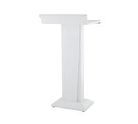 LISHEUK Lecture Pulpit,Mobile Podium Stand, Width 56.5x52.5CM Reading Countertop, Church Wedding Office Professional Lectern, Portable Signing Ceremony Conference Information Lec