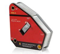 LISHUAI Strong Single Switch Welding Magnet Holder,Neodymium Magnetic Welding Clamp,Magnet Square 45 90 Degree (Multi-Angle)