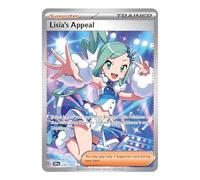 Lisia's Appeal 234/191 Ultra Rare Full Art Trainer Card | Shiny Pokémon Cards | Rare Pokemon Cards | Surging Sparks | Pokemon Scarlet and Violet | Titan Cards Authenticated