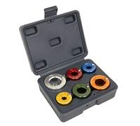 Lisle 35800 Tools blue, yellow, red, green, orange, silver ALUMINUM DISCONNECT SET