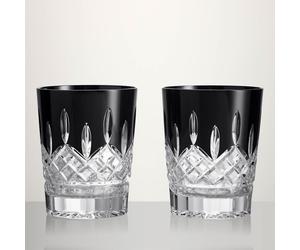 Lismore Black Tumbler, Set of 2