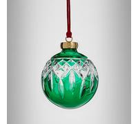 Lismore Christmas Green Bauble Ornament