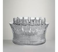 Lismore Diamond 30cm Bowl Vodka Chill Set