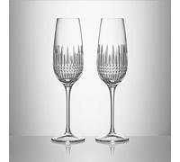 Lismore Diamond Essence Flute 10.5oz Set/2