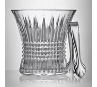 Lismore Diamond Ice Bucket With Tongs