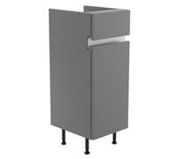 Lismore Matt Dust Grey Freestanding Single Bathroom Cabinet (H) 820mm (W) 300mm (D) 37.5Cm