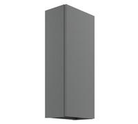 Lismore Matt Dust Grey Wall-Mounted Single Bathroom Cabinet (H) 720mm (W) 300mm (D) 19Cm