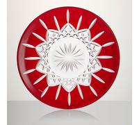 Lismore Red Decorative Plate