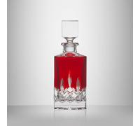 Lismore Red Square Decanter