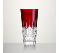 Lismore Red Vase 25cm