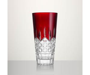Lismore Red Vase 25cm