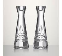 Lismore Round Candlestick 20cm, Set of 2