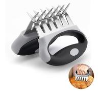 Lisnoway Meat Claws for Shredding, Metal Set of 2 Tools, Chicken Shredder, Meat Shredder Claws, BBQ Shredding Claws, Pulled Pork, Bear Claws, Pork Shredding Claws Shred Cut Meats