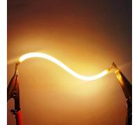 LISOCLU 3V Flexible Filament 38mm 60mm 80mm 95mm 130mm 145mm 185mm 255mm 300mm 450mm Filament LED Filament Bulb LED Bead diode Light Accessories 450mm Flexible Filament - 2200K - 3V