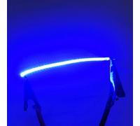 LISOCLU 3V Flexible Filament 38mm 60mm 80mm 95mm 130mm 145mm 185mm 255mm 300mm 450mm Filament LED Filament Bulb LED Bead diode Light Accessories 185mm Soft Filament - Blue Light - 3V